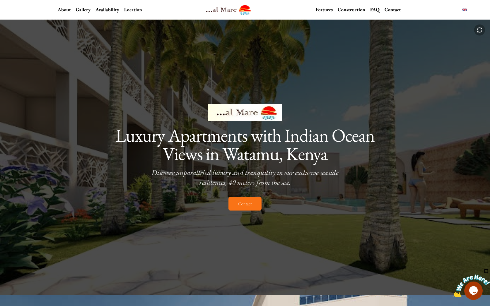 Di Fronte Al Mare website — Luxury Property Sales
