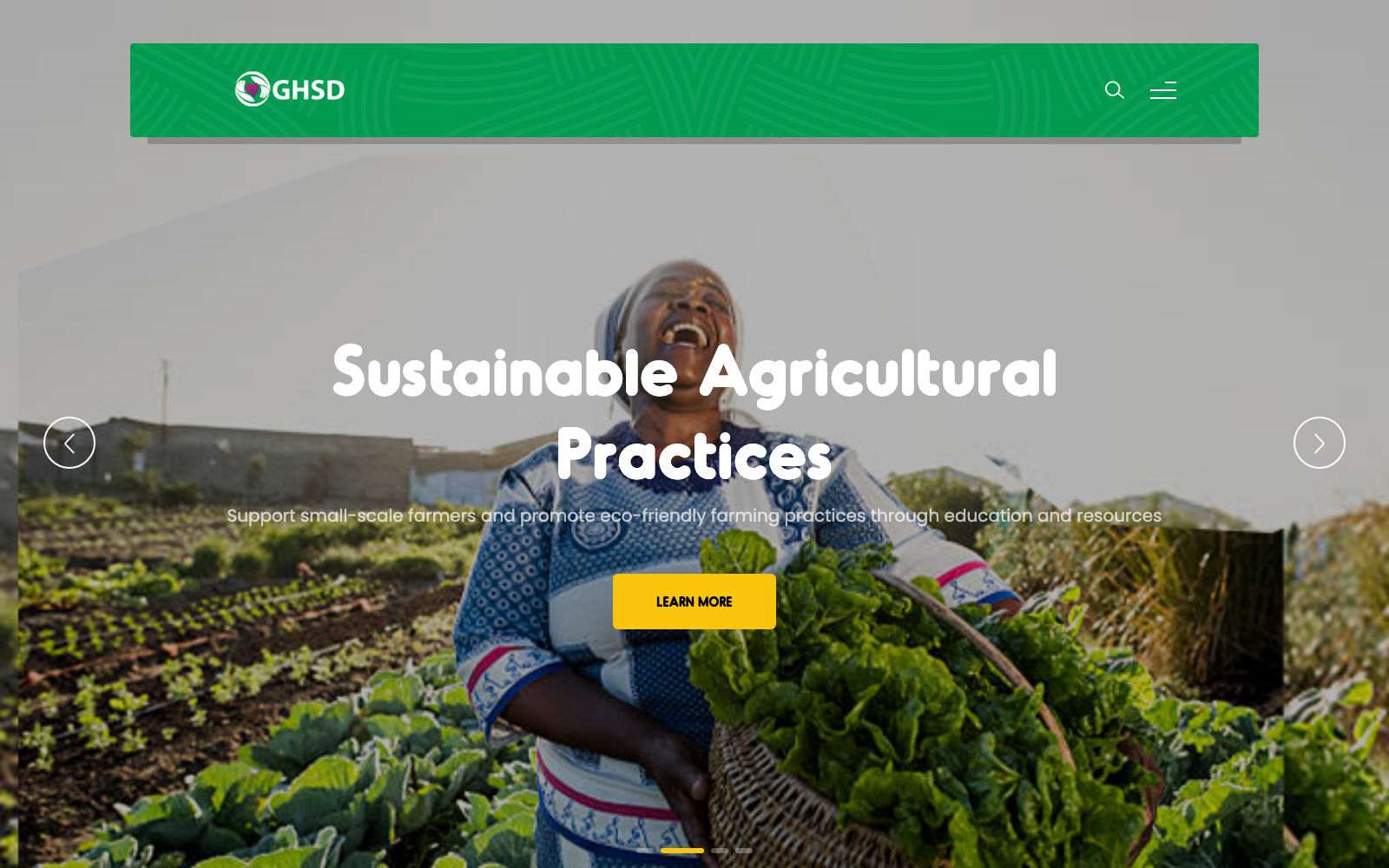 Global Health and Sustainable Development (GHSD) website — Global Health NGO