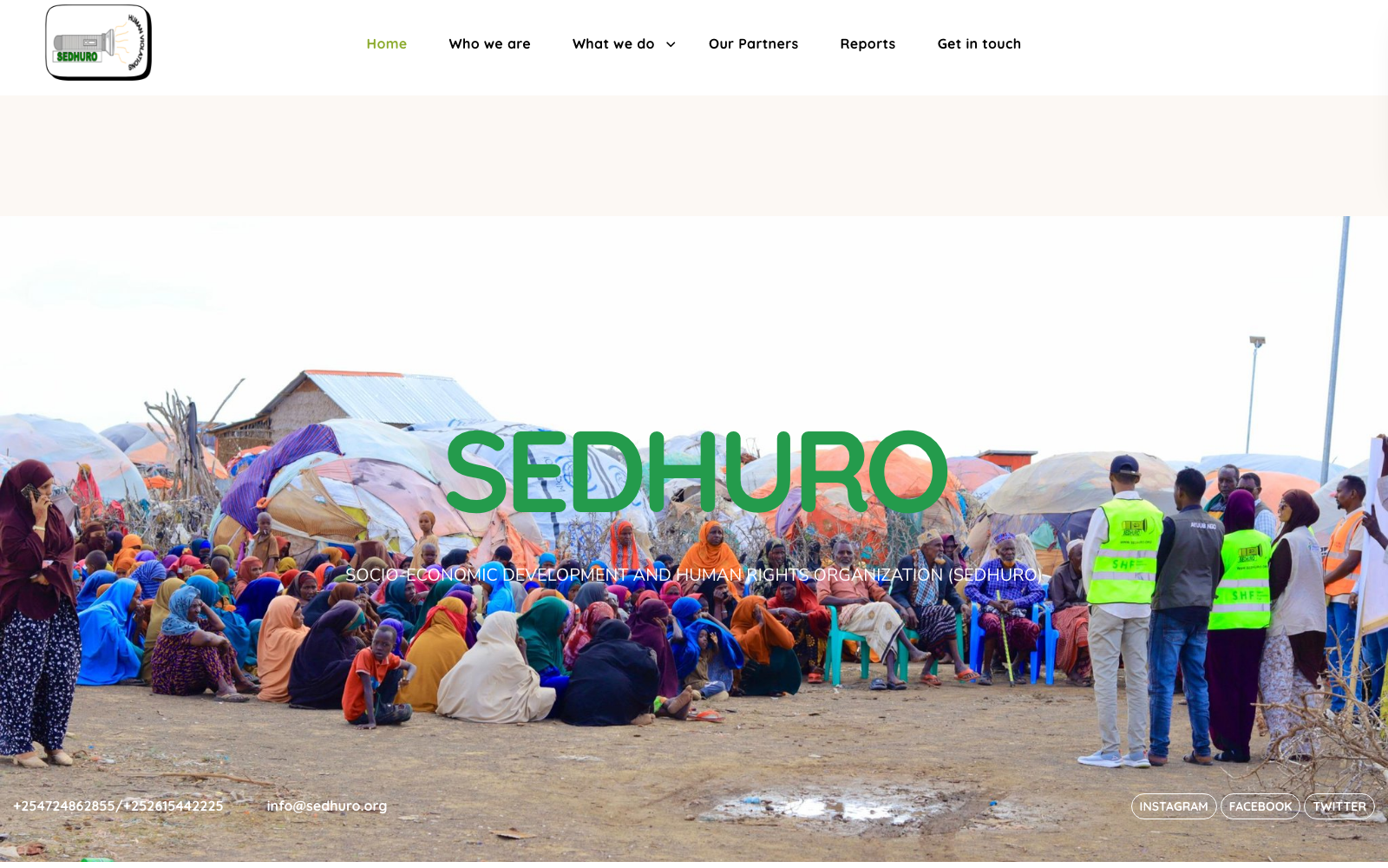 SEDHURO website — Community Health & Advocacy
